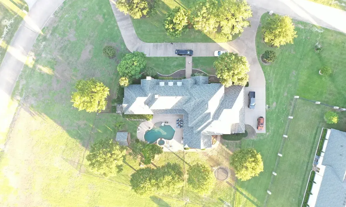 New shingle roof installation on a home in Lake Tapps